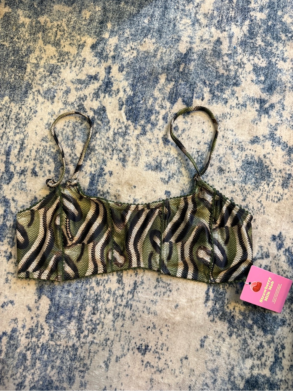 New Strawberry Milk Mob Bikini Set